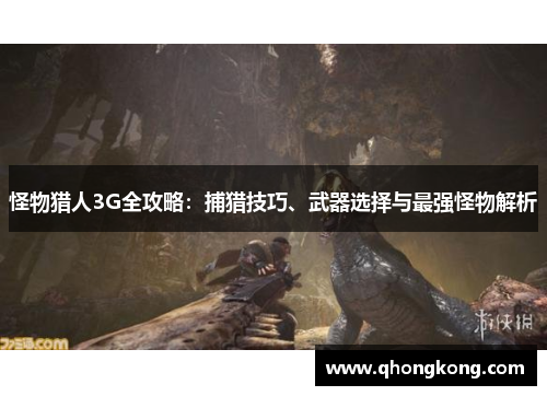 怪物猎人3G全攻略：捕猎技巧、武器选择与最强怪物解析